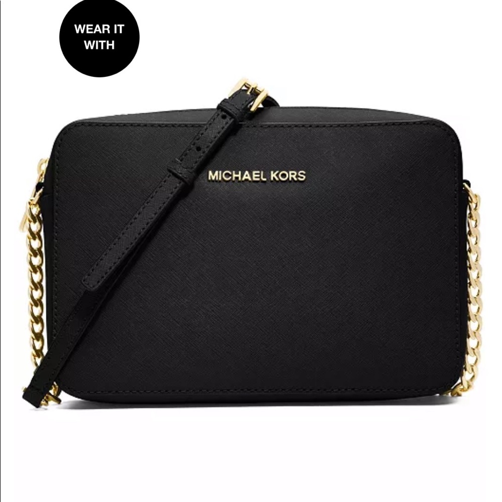 Michael Kors side black bag